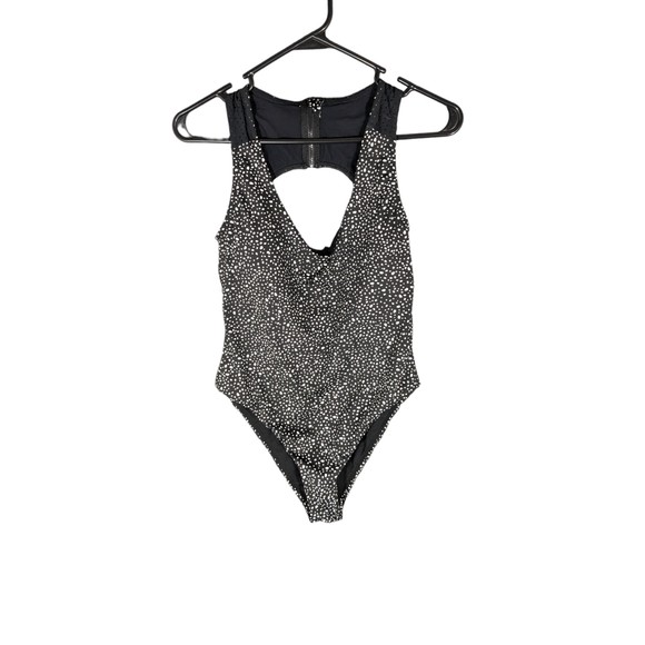 Nike Other - Nike Water Black Water-Dot One Piece Swimsuit/Bathing Suit Women's Size M